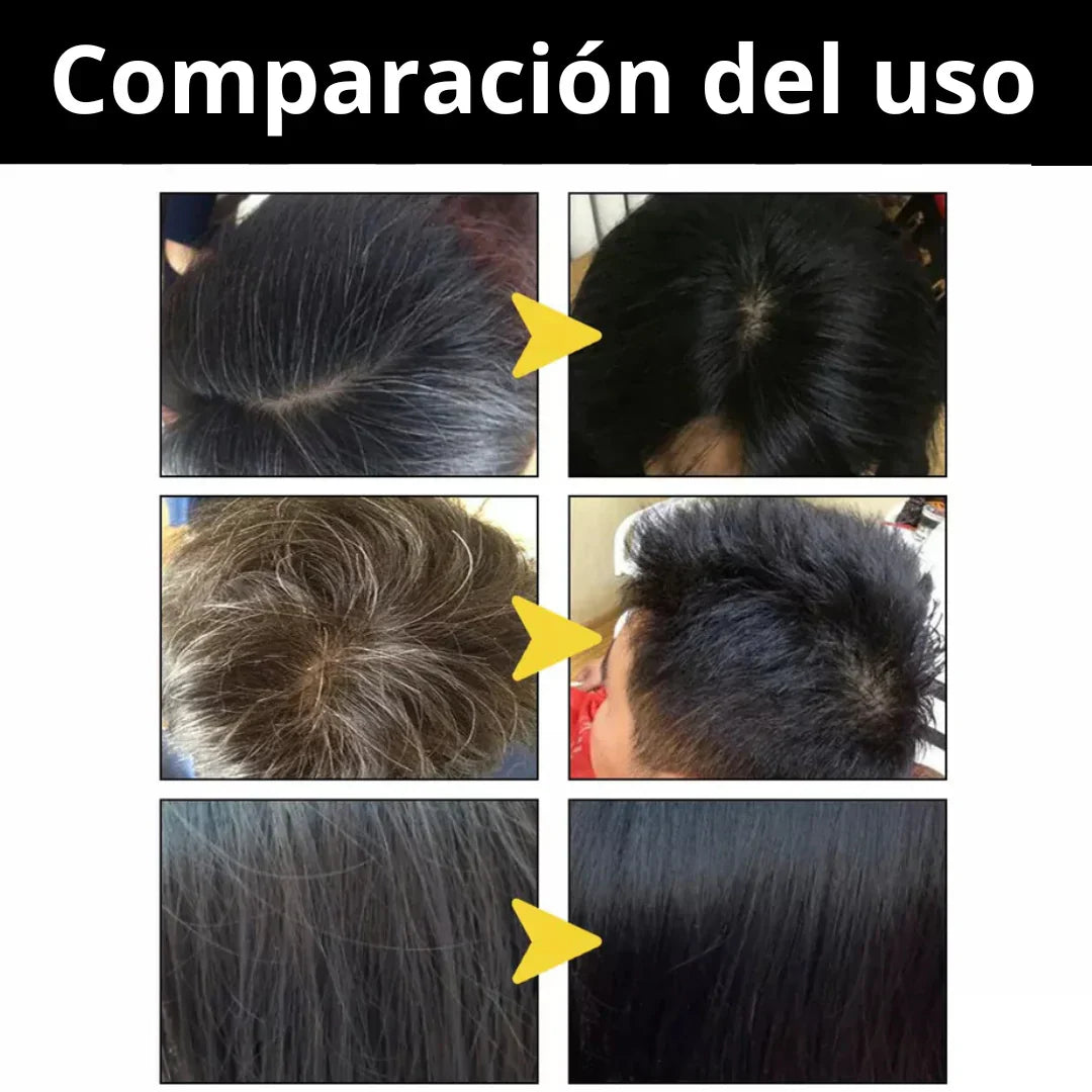 HairBack™ - SHAMPOO NEGRO INSTANTANEO