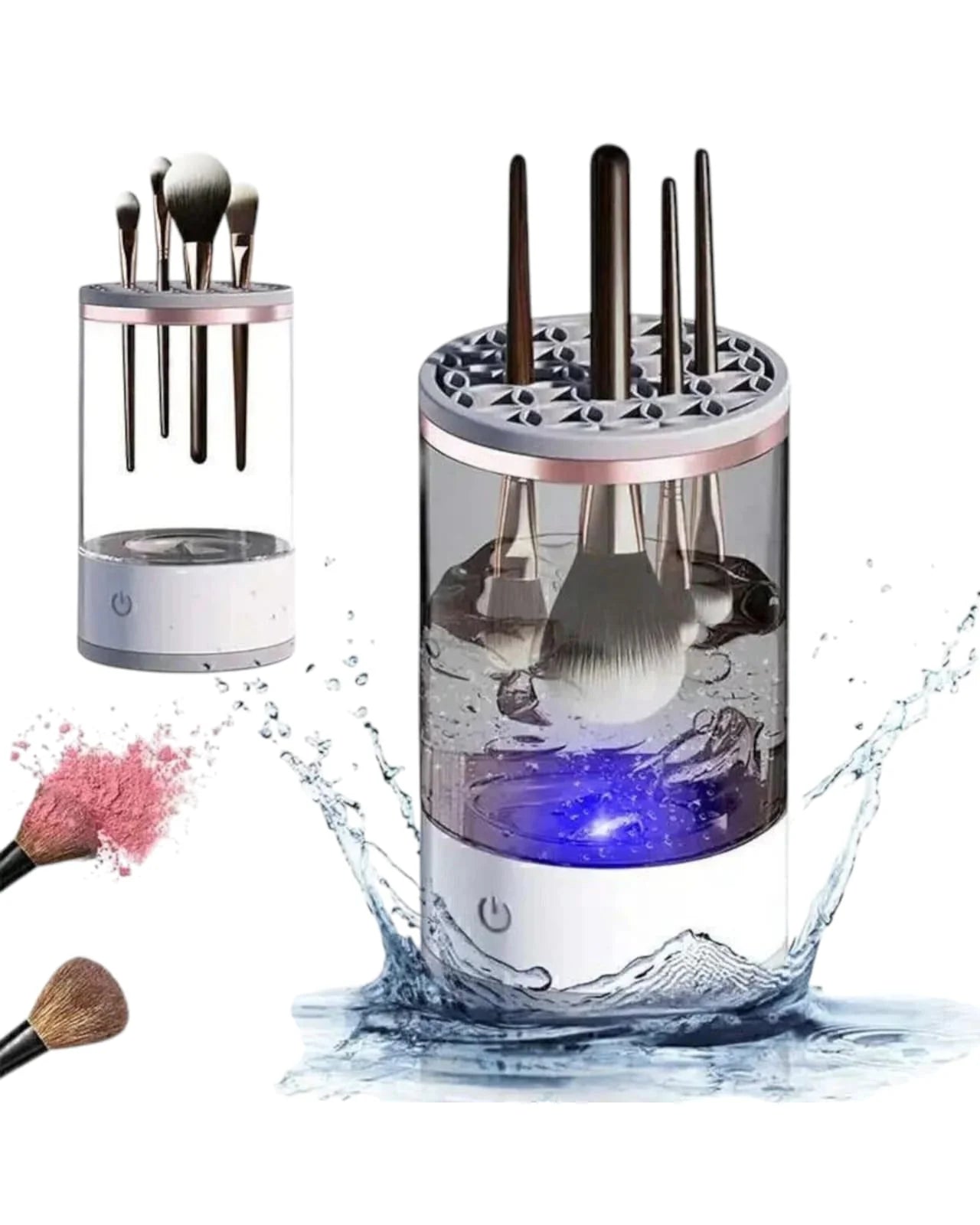 PureBrush™ – Limpiador Automático de Brochas de Maquillaje – ¡Stock Limitado!