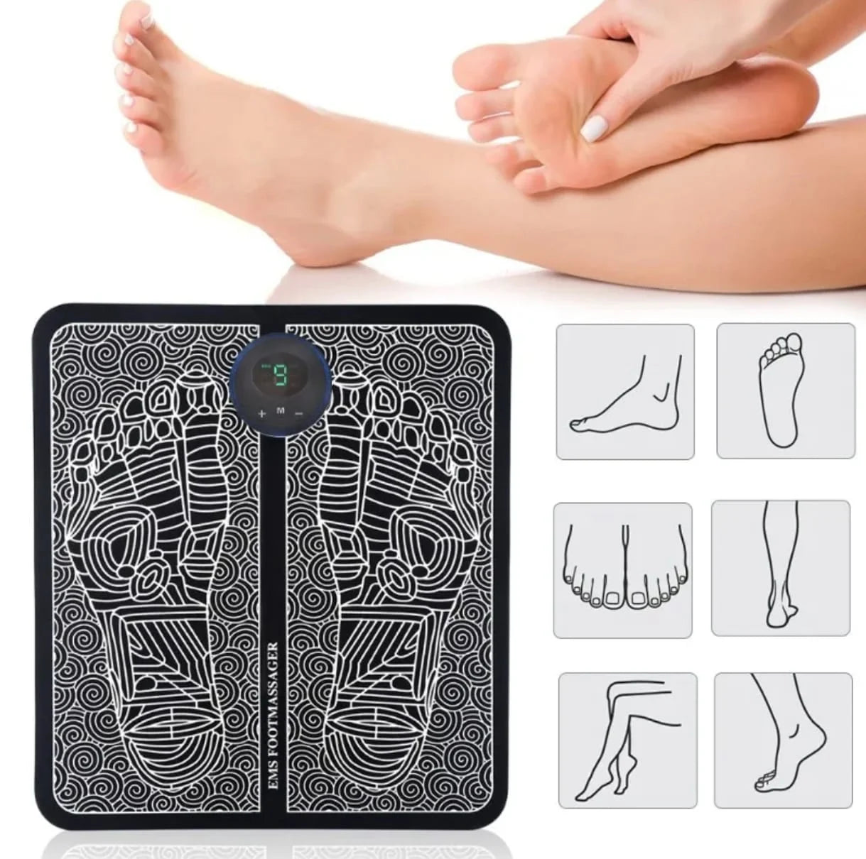 FootLuxe™ – Masajeador Eléctrico Premium