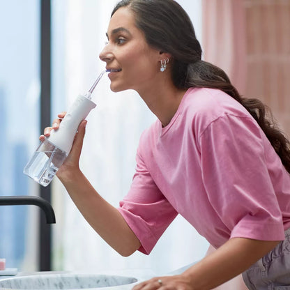 🦷💧 HydroSmile™ – Irrigador Oral Recargable con Boquillas Intercambiables
