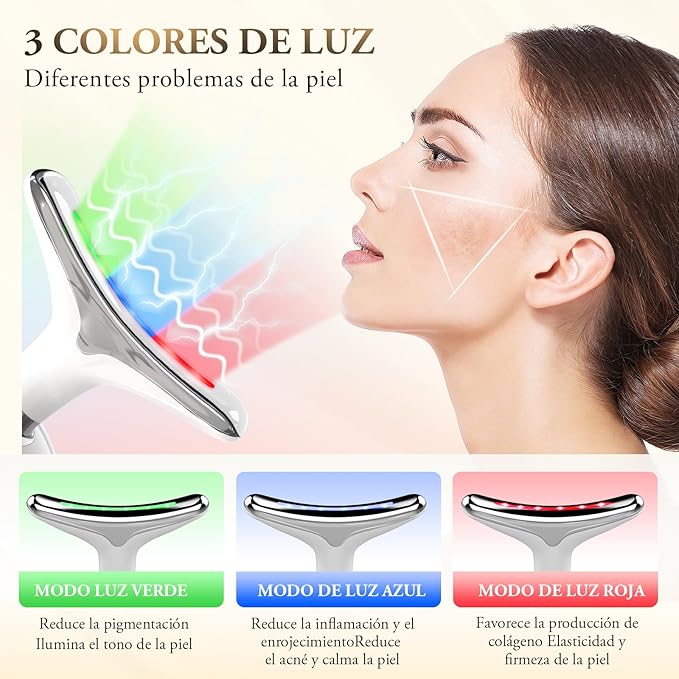 LumiLift™ – Glow Up Facial – Lifting en Casa con Tecnología LED ✨